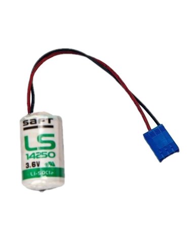 Saft LS14250-TSX With 3 Inch Fly Leads and Blue plug