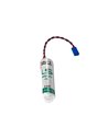 Saft LS14500-RR Li-SOCI2 2600Mah With 3 Inch Flyleads and blue plug