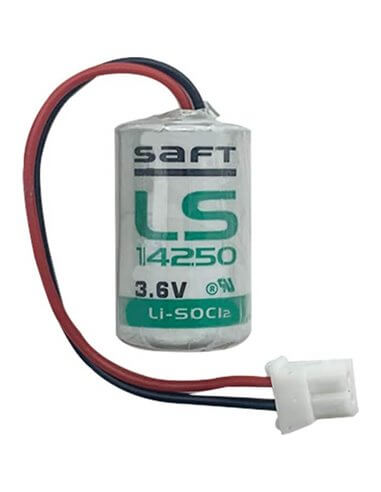 Saft tekcell sb-aa02 3.6v li-socl2 lithium battery 1/2 aa size