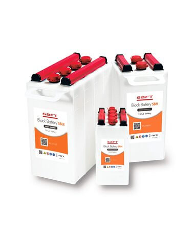 Saft SBLE 1400, rechargeable 1400 Ni-Cd block battery