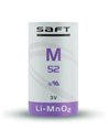 Saft M52 Battery, 3.0V 5.6Ah Size C Spiral Cell LiMnO2