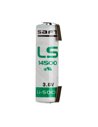 Saft LS14500-STS, LS-14500 Li-SOCI2 2600Mah Battery with solder tabs.