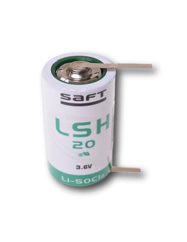 Saft LSH20, LSH 20 With Tabs (Same Direction)