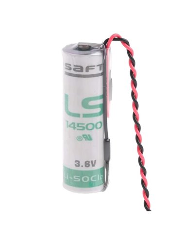 Saft Lithium LS14500 6 Inch Flylead