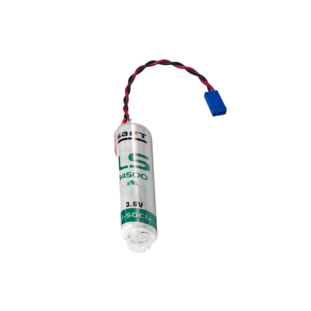 Saft LS14500-RR Li-SOCI2 2600Mah With 3 Inch Flyleads and blue plug