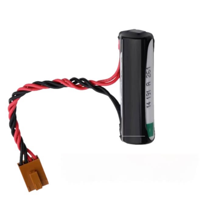 Saft LS14500-ER6CWK15 Li-SOCI2 2600Mah With brown plug and 4 pins