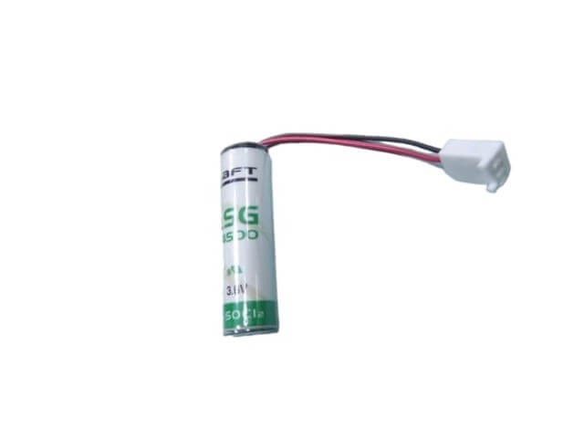 Saft LS14500-14743-2 Li-SOCI2 2600Mah With alternative white plug