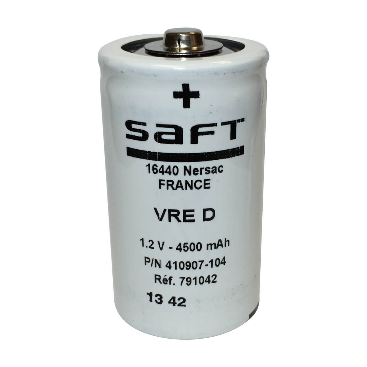 Saft VRED Nicad D size cell 4.5Ah, 1.2V