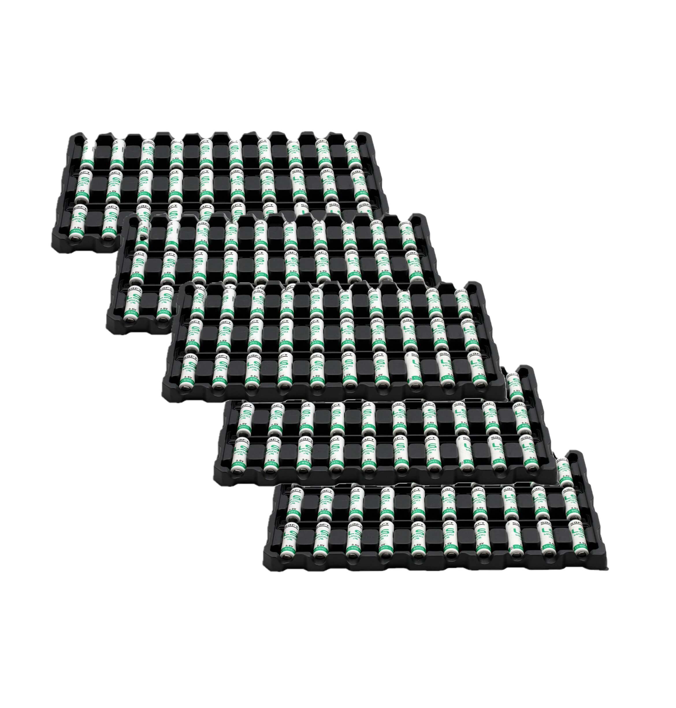 150 pieces of Saft LS14500 Li-SOCI2 2600Mah Button Top Bare Cell