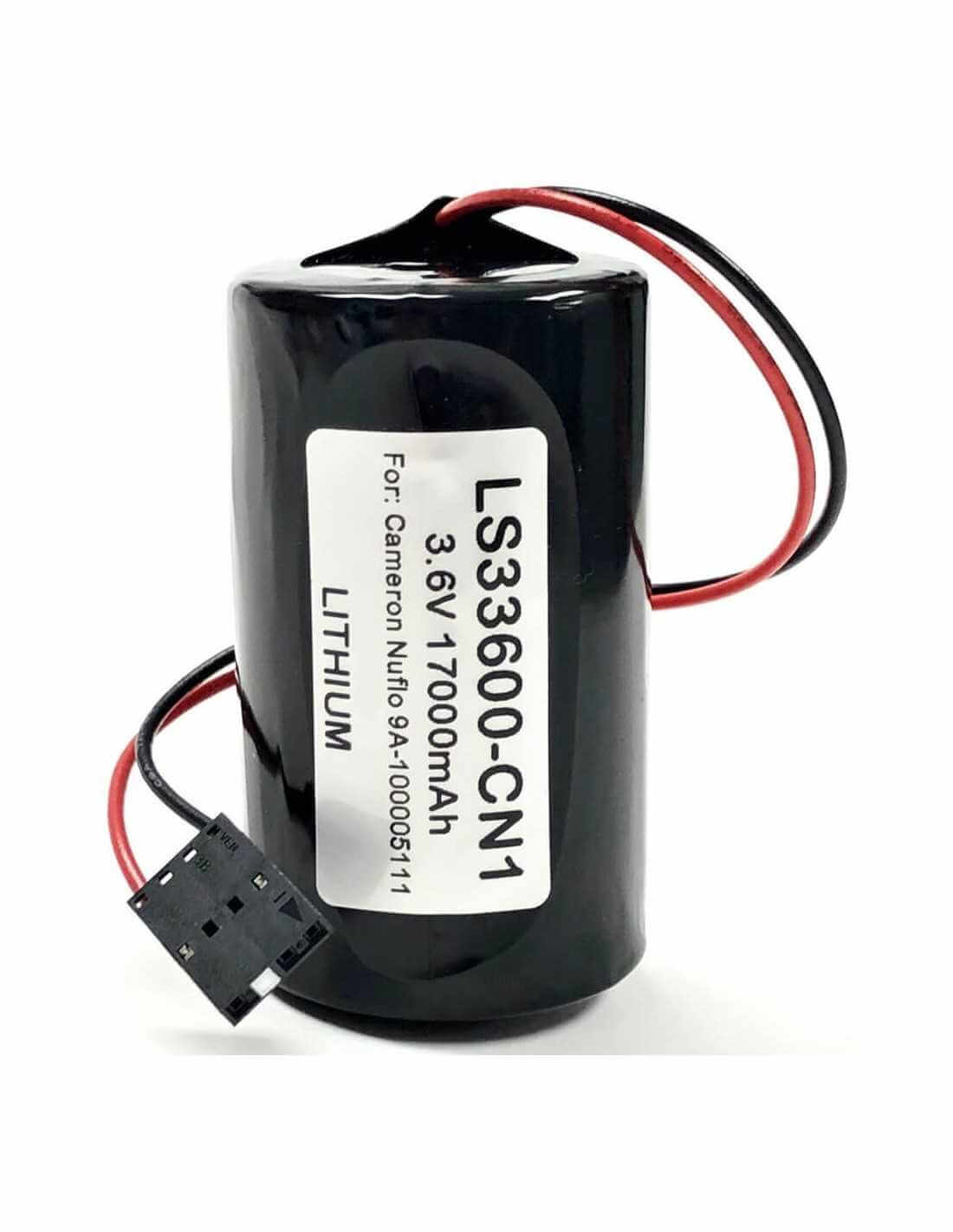 Cameron Nuflo LS33600-CN1, Saft ls33600, D size battery 3.6V 17000mah