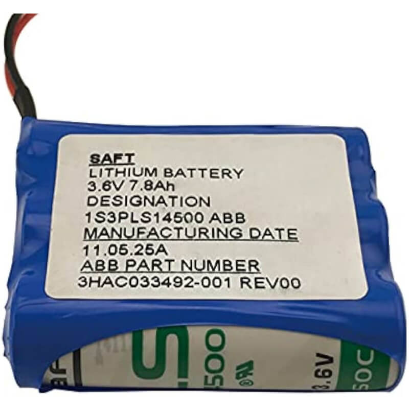 ABB 3HAC033492 Robot Battery, Saft 3.6V 7800mah Tri-LS14500