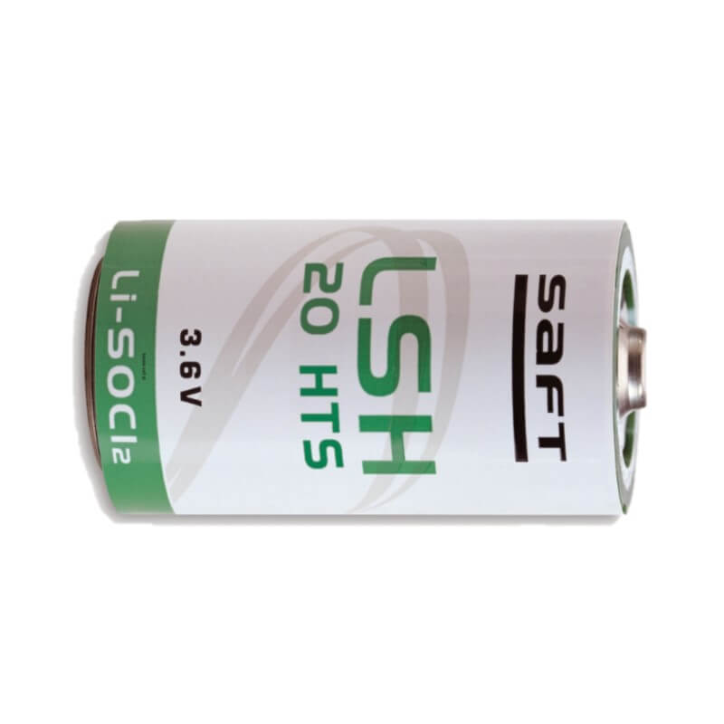 Saft LSH 20 HTS, D size battery 3.6V, 11000mah