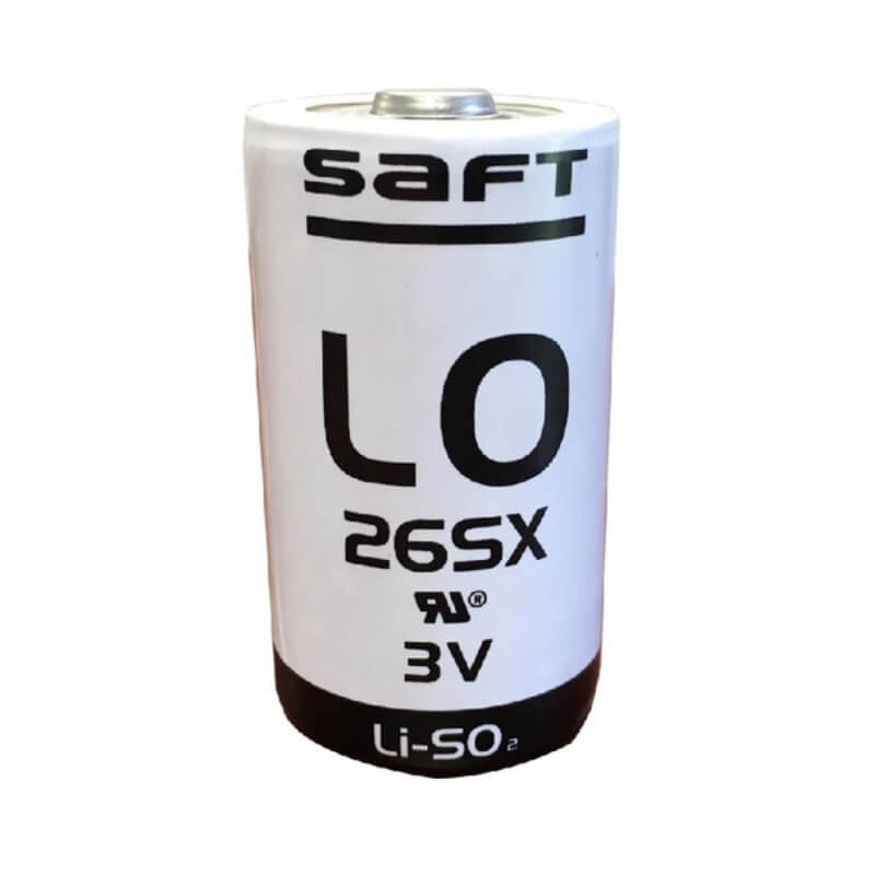 Saft LO26SX, 3.0 Volt Primary Lithium D Battery, 7750mah