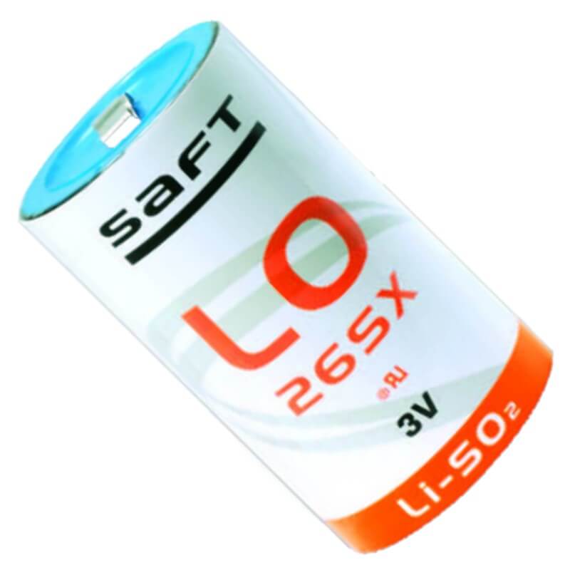 Saft LO26SX, 3.0 Volt Primary Lithium D Battery, 7750mah