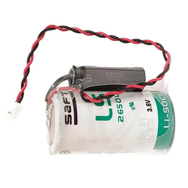 Saft LSP26500-20F Battery, 3.6V 7.7Ah Size ? Hybrid Cell Li-SOCl 2