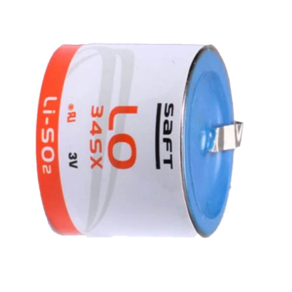 Saft LO34SX Battery, 2.8V 1.0Ah Size 1/3 C Spiral Cell Li-SO2