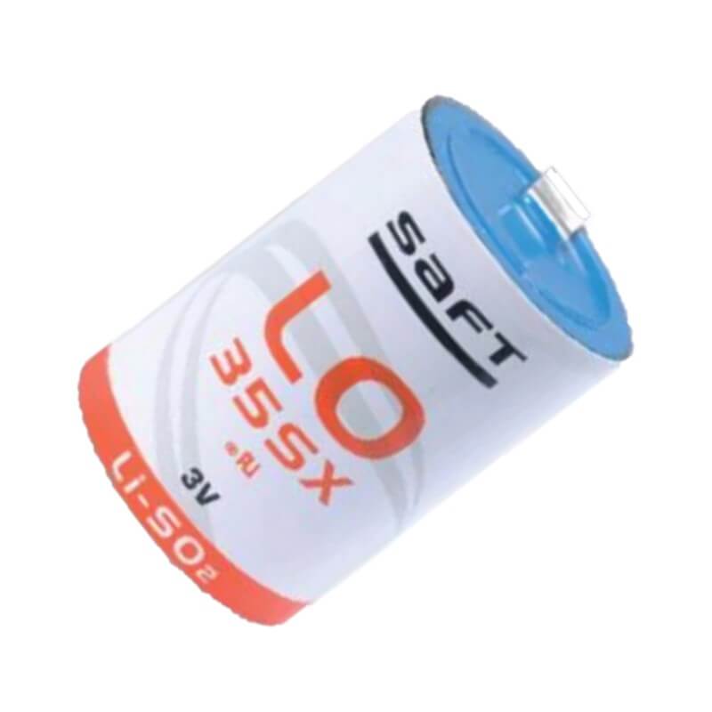 Saft LO35SX Battery, 2.8V 2.2Ah Size 2/3 C Spiral Cell Li-SO2