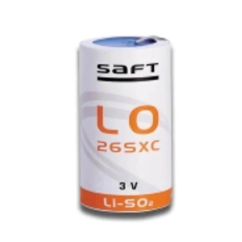 Saft LO26SXC Battery, 3.0V 9.2Ah Size D Spiral Cell Li-SO2