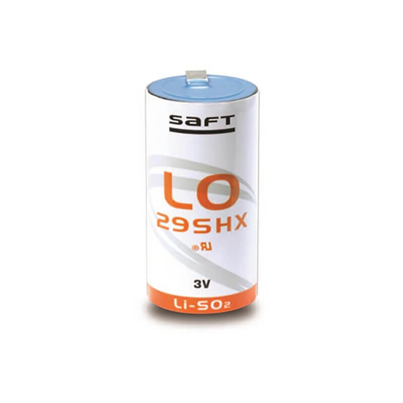 Saft LO29SHX Battery, 2.8V 3.75Ah Size C Spiral Cell Li-SO2