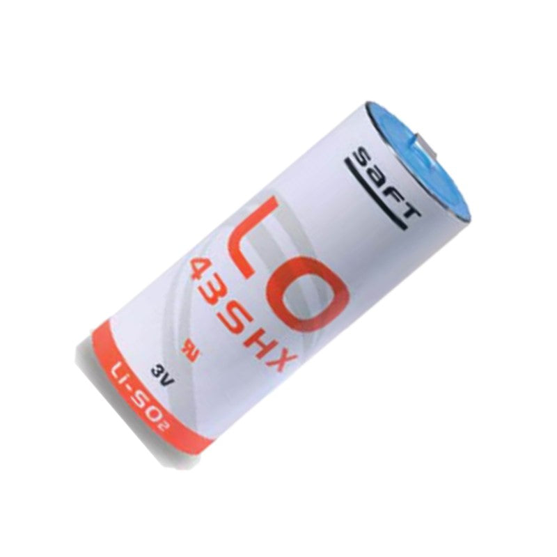 Saft LO43SHX Battery, 2.8V 5.0Ah Size 5/4 C Spiral Cell Li-SO2