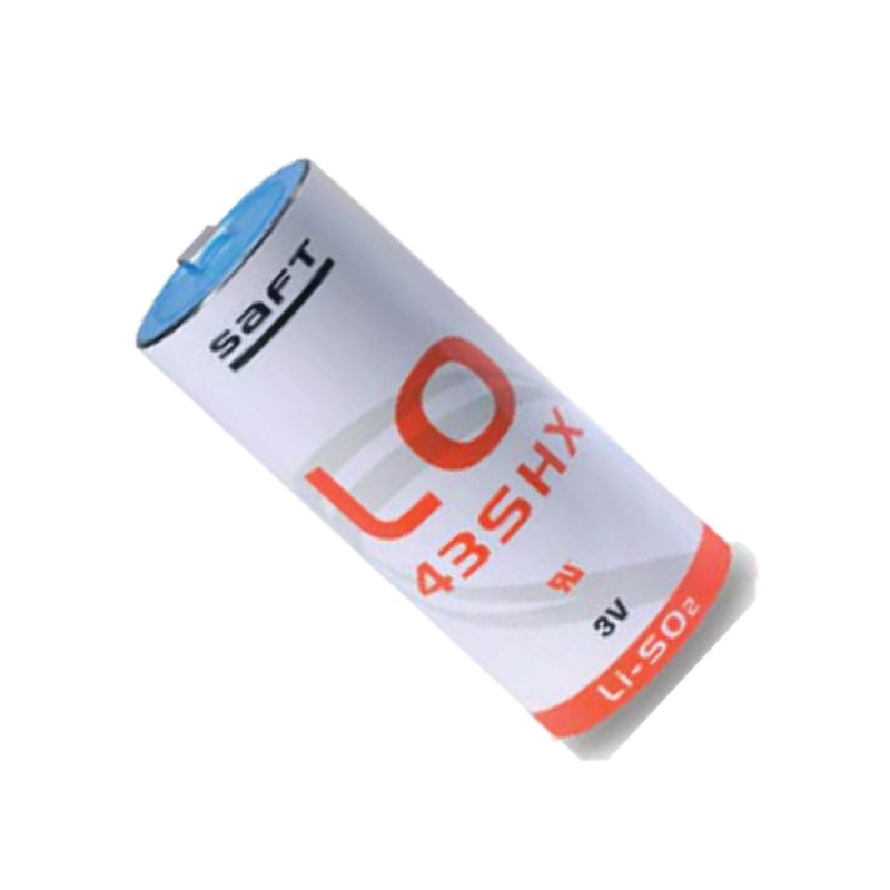 Saft LO43SHX Battery, 2.8V 5.0Ah Size 5/4 C Spiral Cell Li-SO2