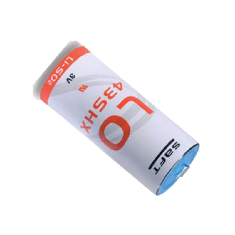 Saft LO43SHX Battery, 2.8V 5.0Ah Size 5/4 C Spiral Cell Li-SO2