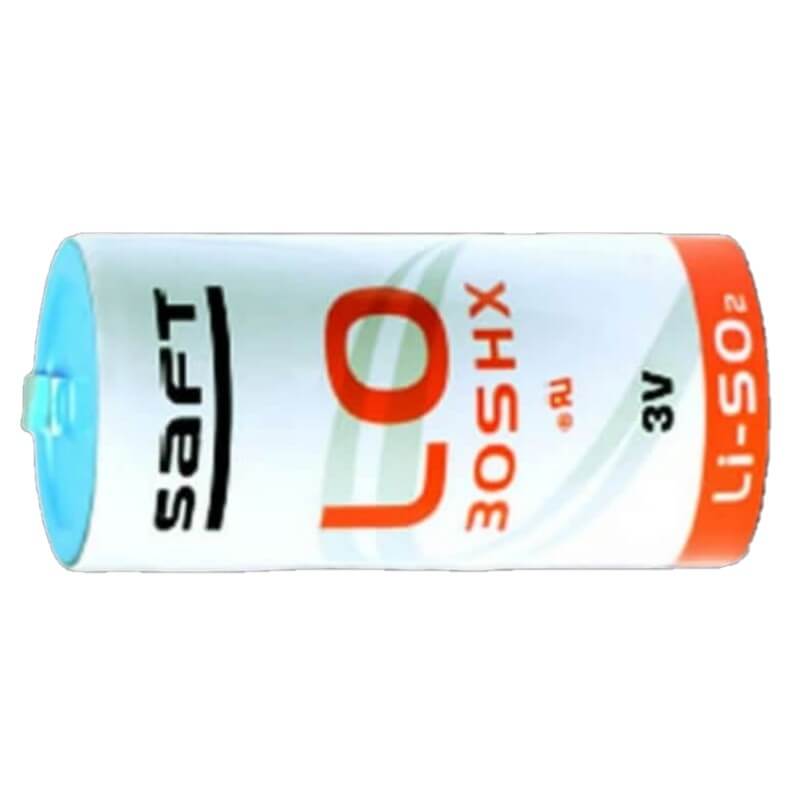 Saft LO30SHX Battery, 2.8V 5.75Ah Size Thin D Spiral Cell Li-SO2