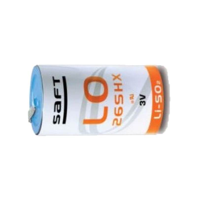 Saft LO26SHX Battery, 3V 7.5Ah Size D Spiral Cell Li-SO2