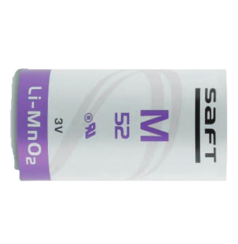 Saft M52 Battery, 3.0V 5.6Ah Size C Spiral Cell LiMnO2