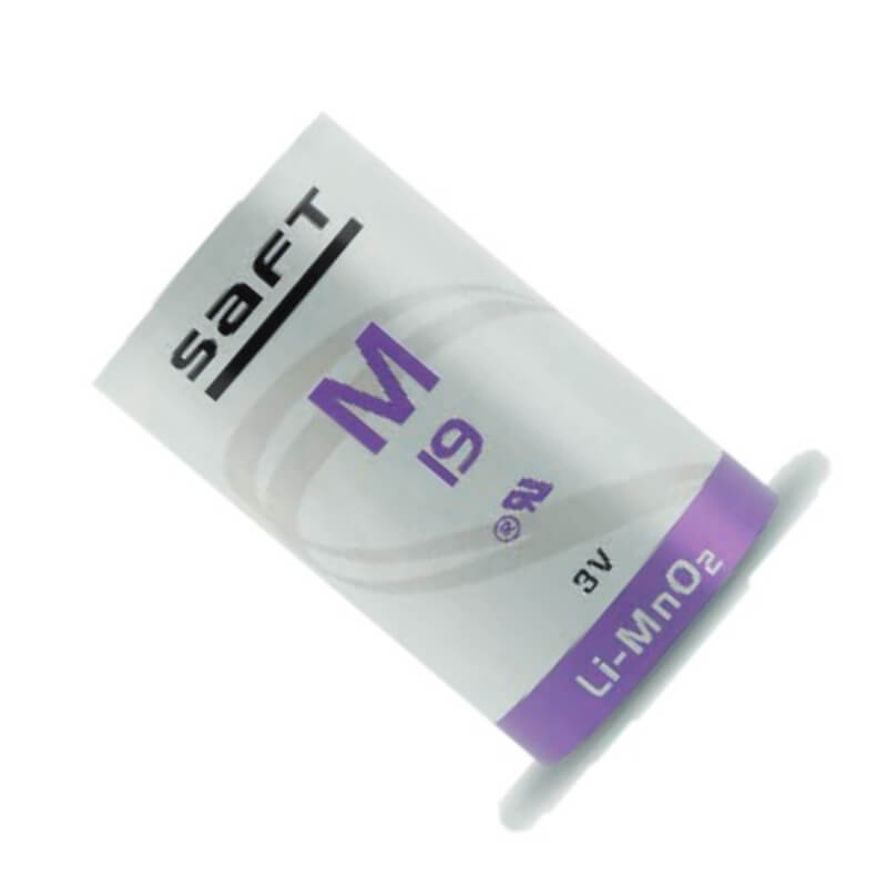 Saft M19 Battery, 3.0V 10.3Ah Size Short D Spiral Cell LiMnO2