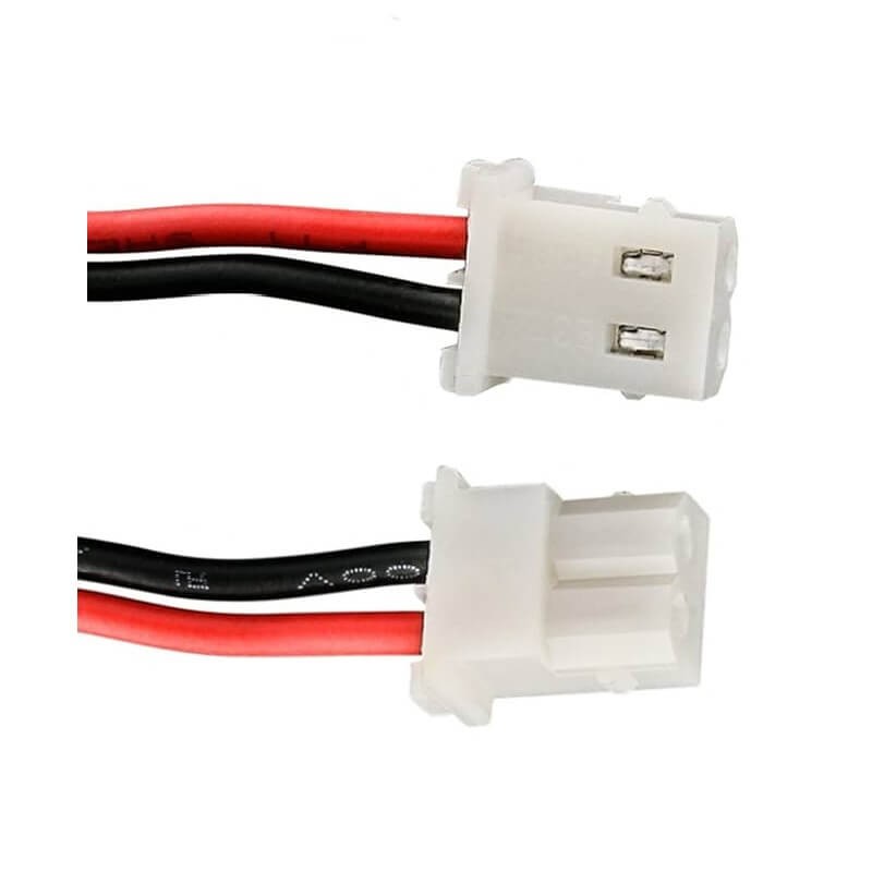 Saft ls14500-W-CA05 li-soci2, 3.6V, 2600mah with white plug