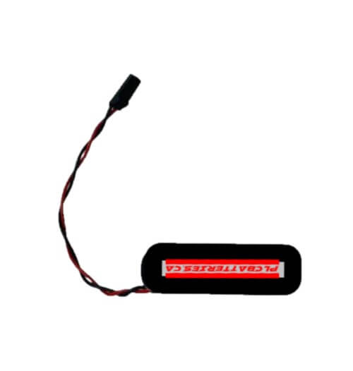 Saft ls14500-300419-00035 li-soci2 2600mah with 3 inch flyleads and black plug