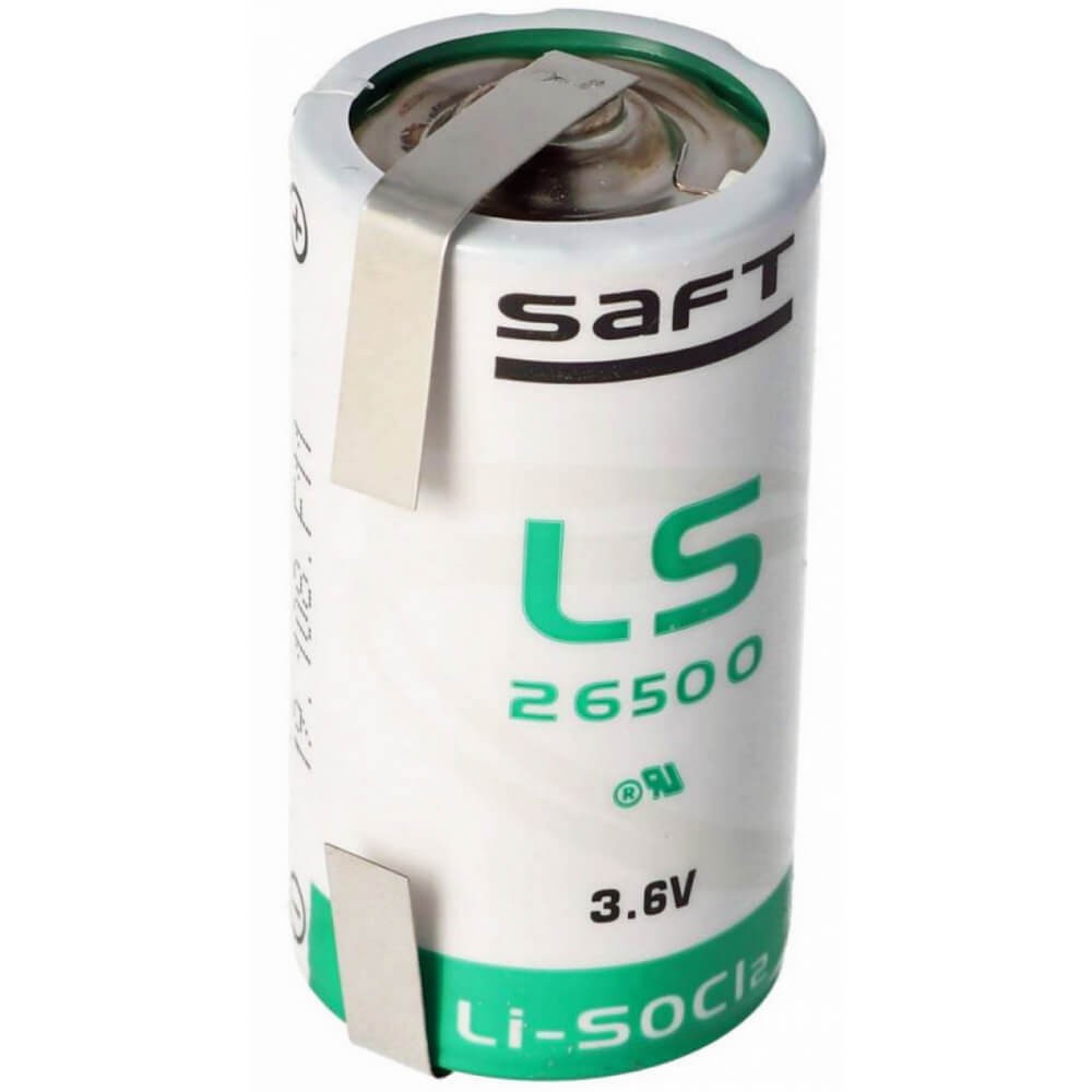 Saft LS26500, LS 26500 With Tabs (Same Direction)