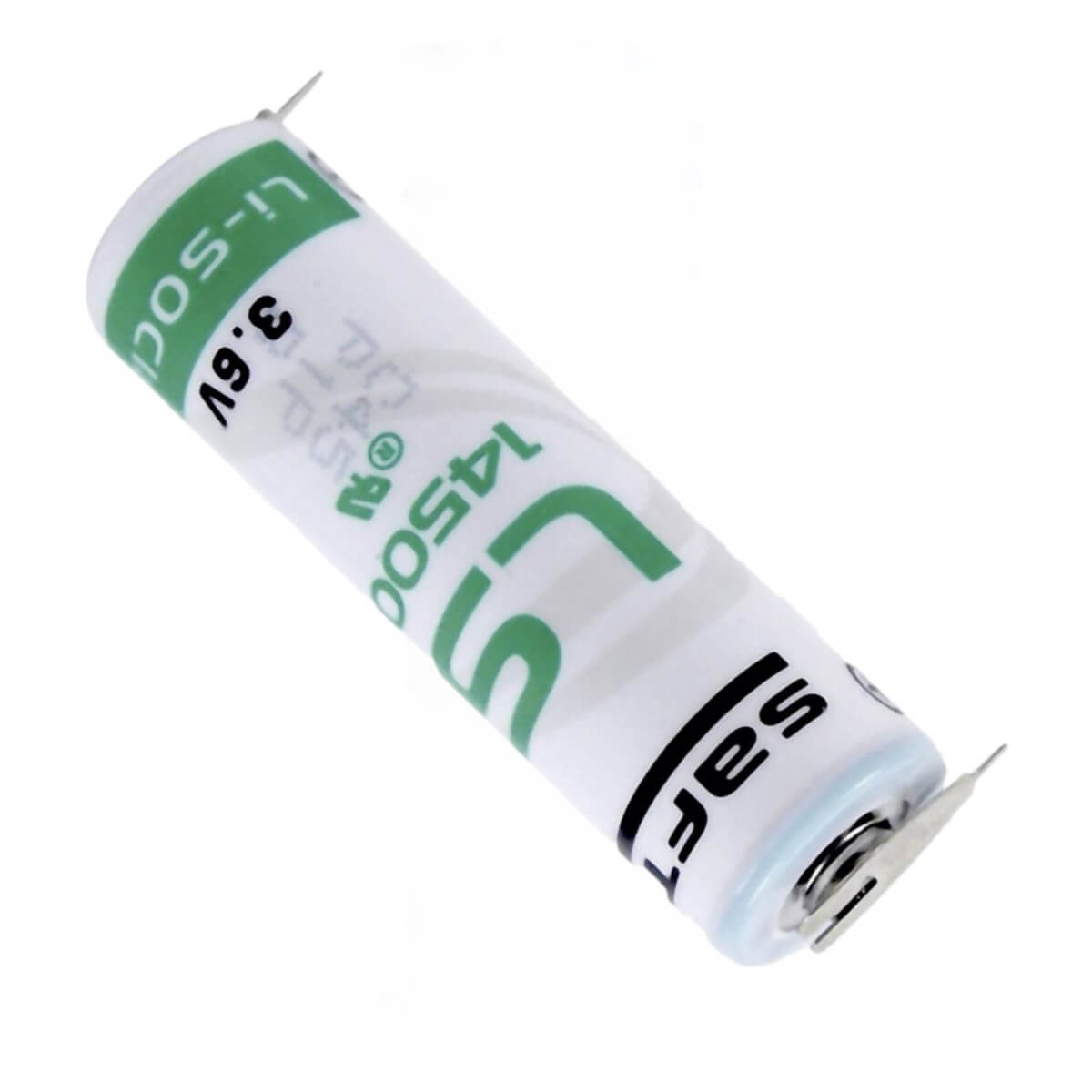 Saft LS14500, LS-14500 Li-SOCI2 2600Mah With Single PC Pins Lithium Cell