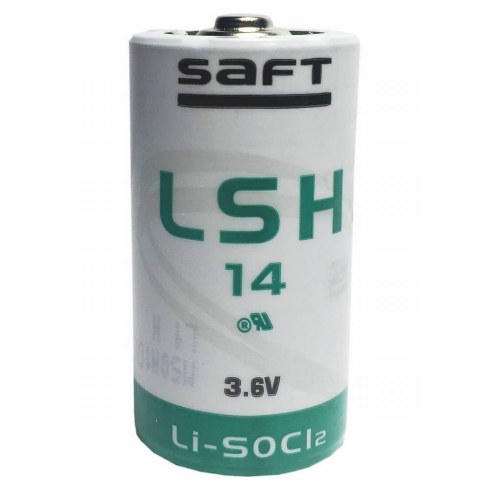 Saft LSH14 C size primary lithium battery range