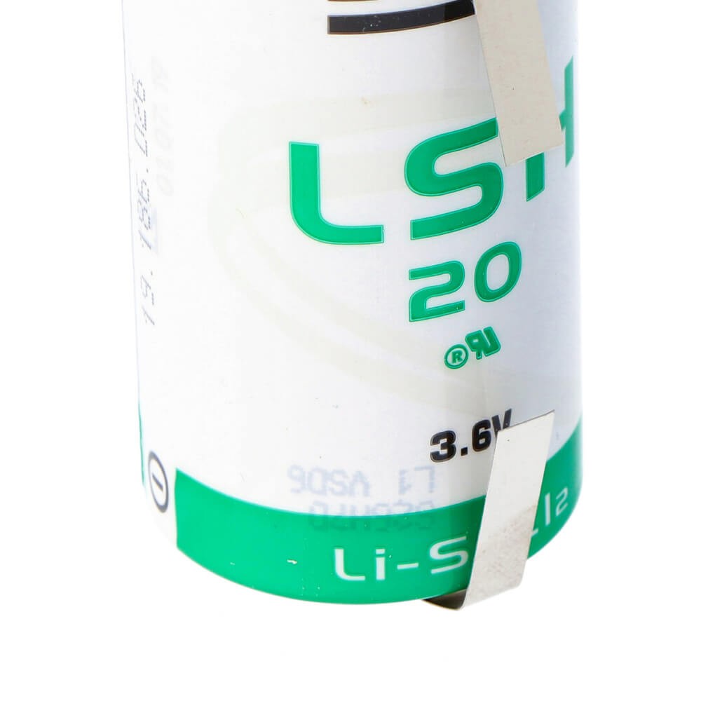 Saft LSH20, LSH 20 With Tabs (Same Direction)