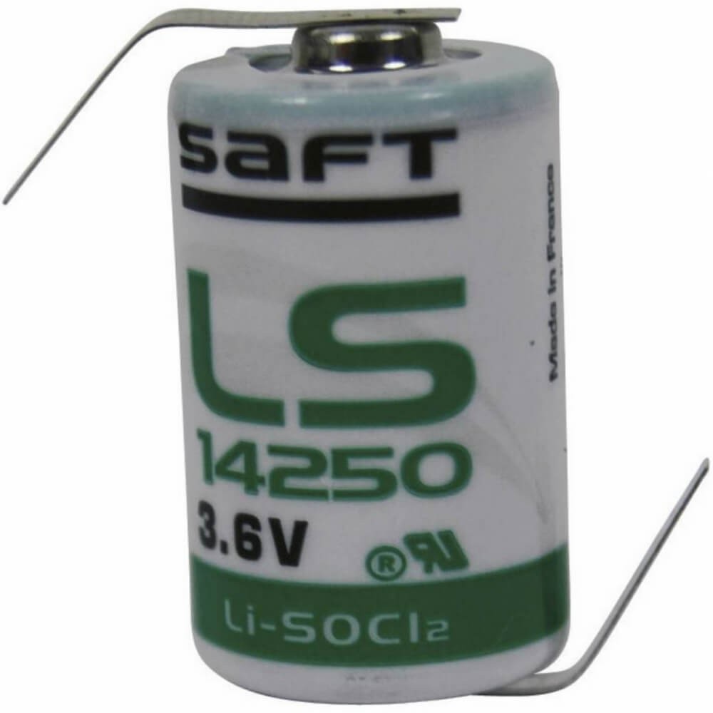 Saft LS14250, LS 14250 With Tabs (Opposite Directions)