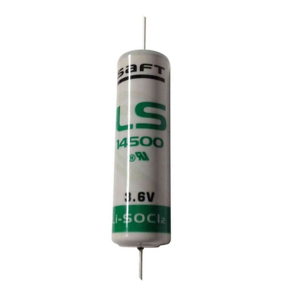 Saft LS14500CNA, LS14500AX, Li-SOCI2 2600Mah Lithium Cell With Axial Leads