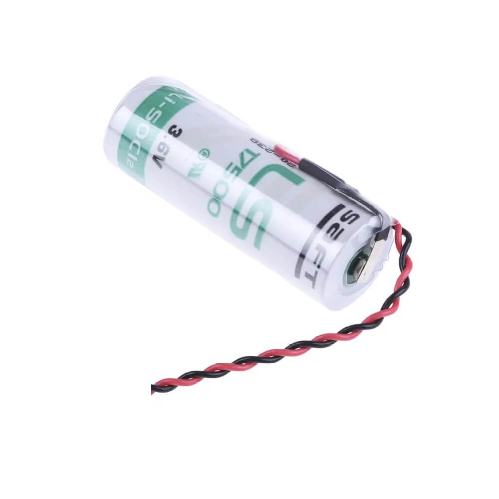 Saft LS14500, LS-14500 Li-SOCI2 2600Mah With 3 Inch Flyleads