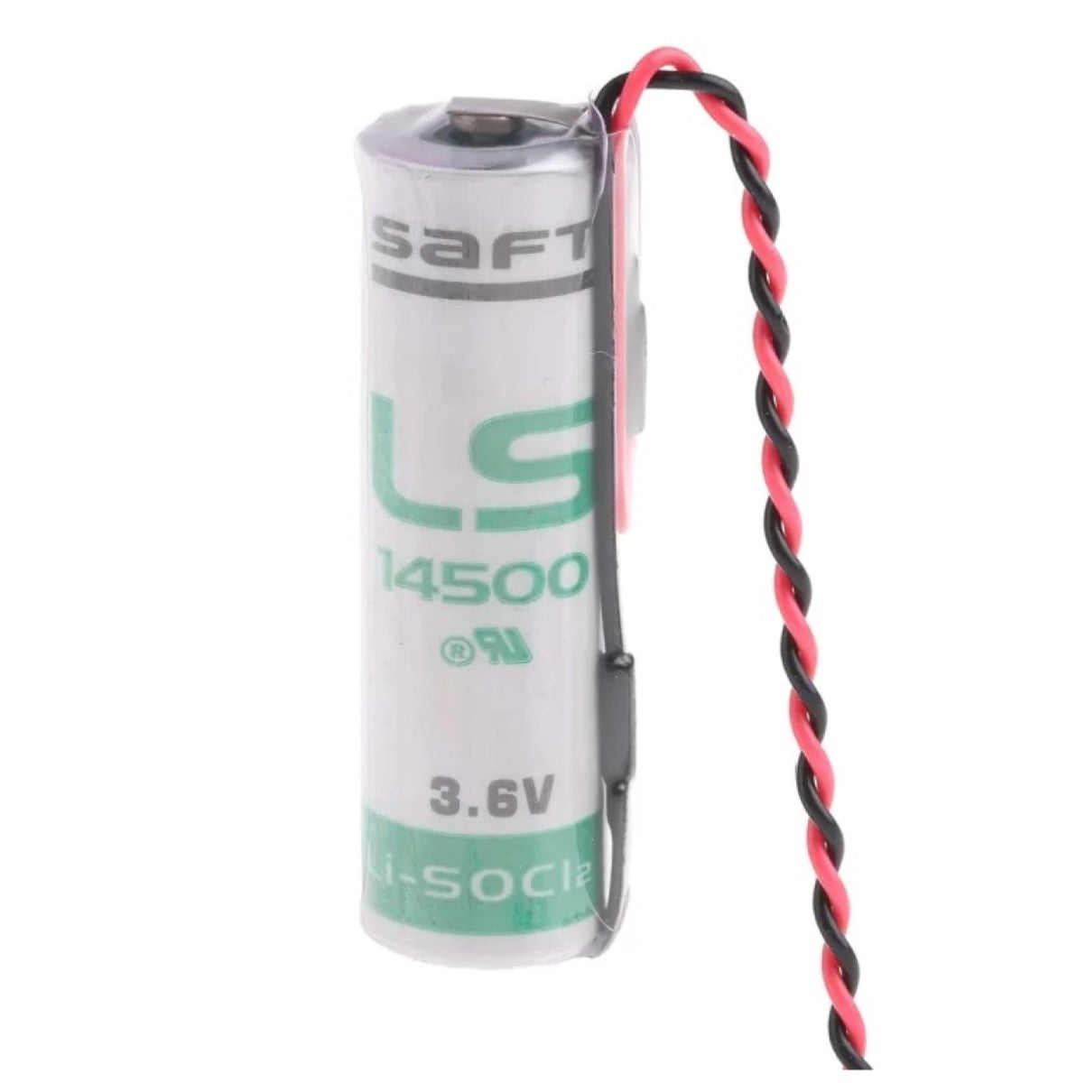 Saft LS14500, LS-14500 Li-SOCI2 2600Mah With 6 Inch Flyleads