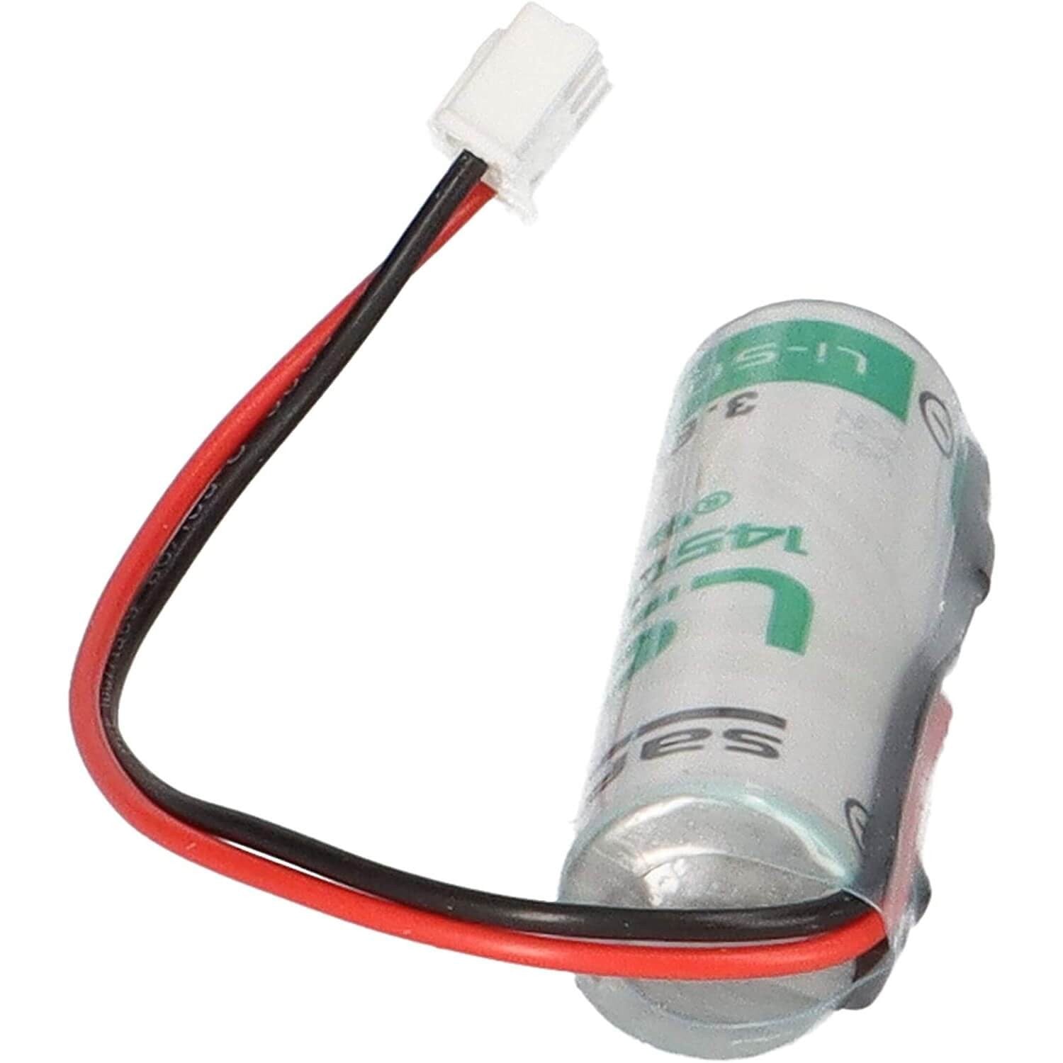 Saft LS14500-MF Li-SOCI2 2600Mah With 3 Inch Flyleads and white plug