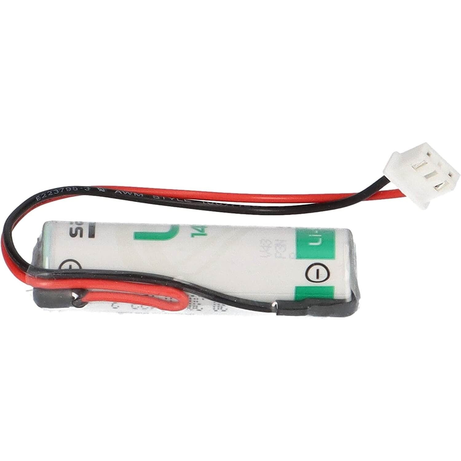 Saft LS14500-MF Li-SOCI2 2600Mah With 3 Inch Flyleads and white plug