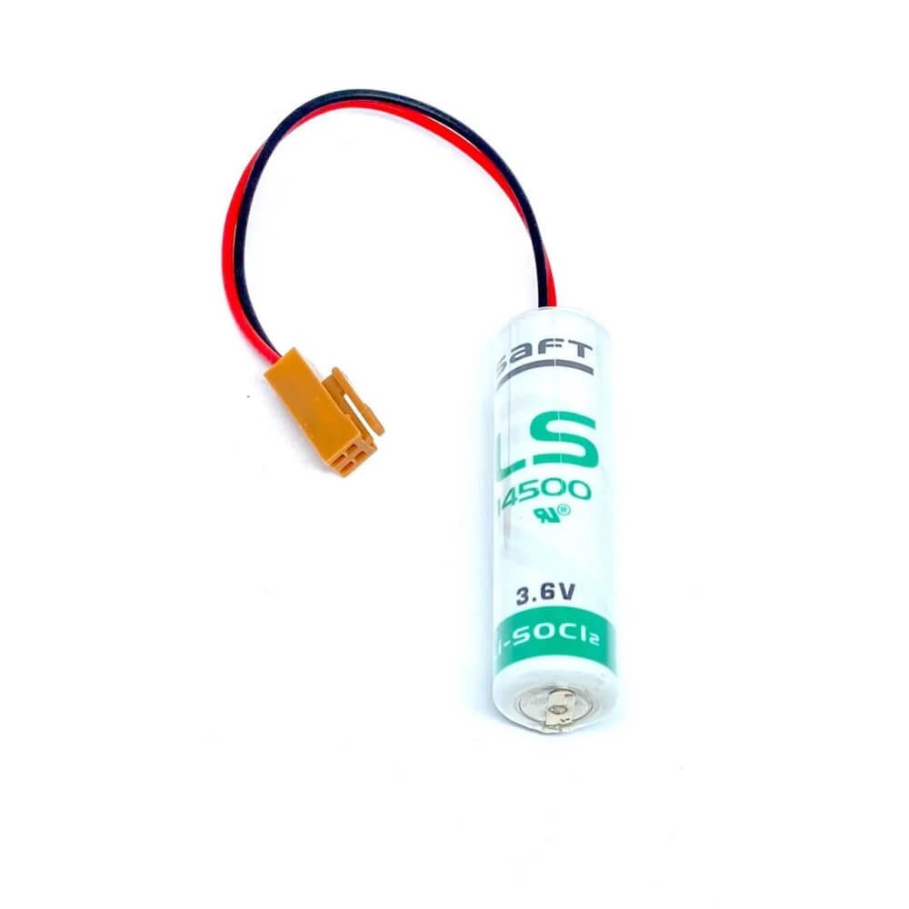 Saft LS14500-MER Li-SOCI2 2600Mah With 3 Inch Flyleads and Brownplug