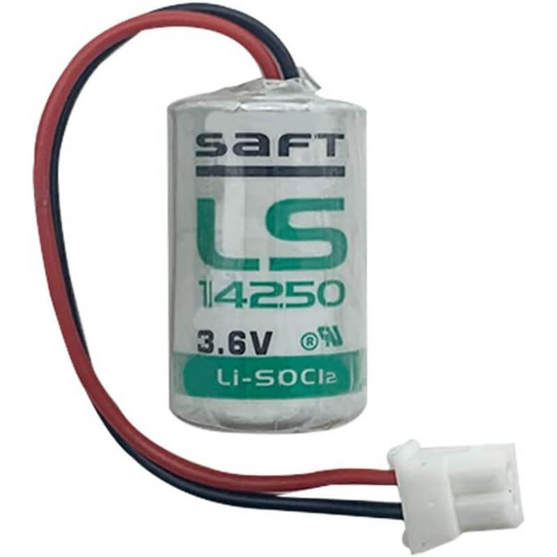 Saft tekcell sb-aa02 3.6v li-socl2 lithium battery 1/2 aa size