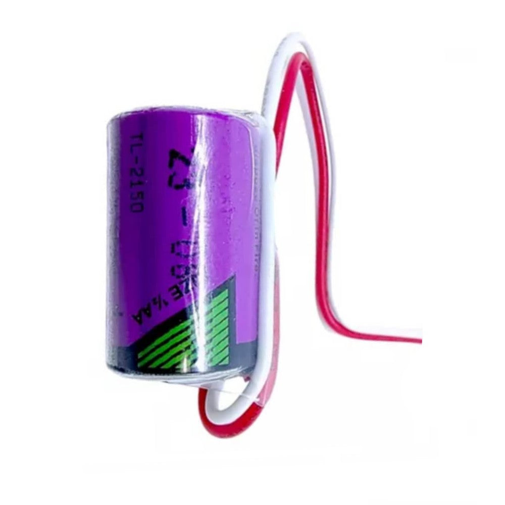 Tadiran TL-2150/S, 1/2 AA 1000mah 3.6V lithium battery with wire leads