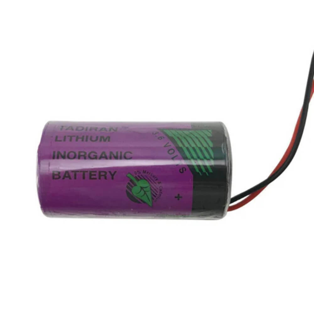 Tadiran TL-2200/S, C Size 7200mAh 3.6V lithium battery with wire leads