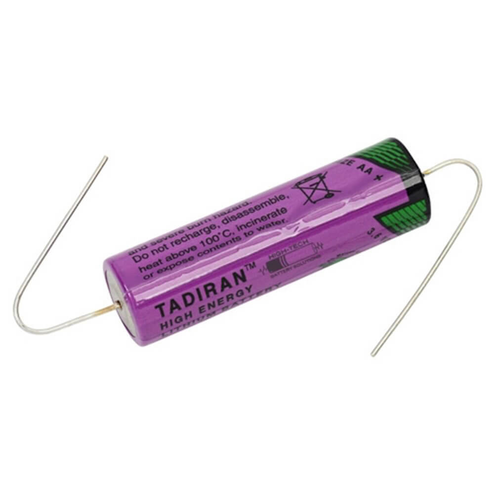 Tadiran TL-5104/P, AA, 3.6V/2100mAh Lithium Battery with axial leads