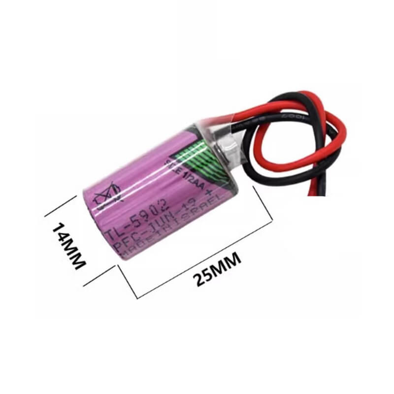 Tadiran TL-5902/S, 1/2 AA 1200mah 3.6V lithium battery