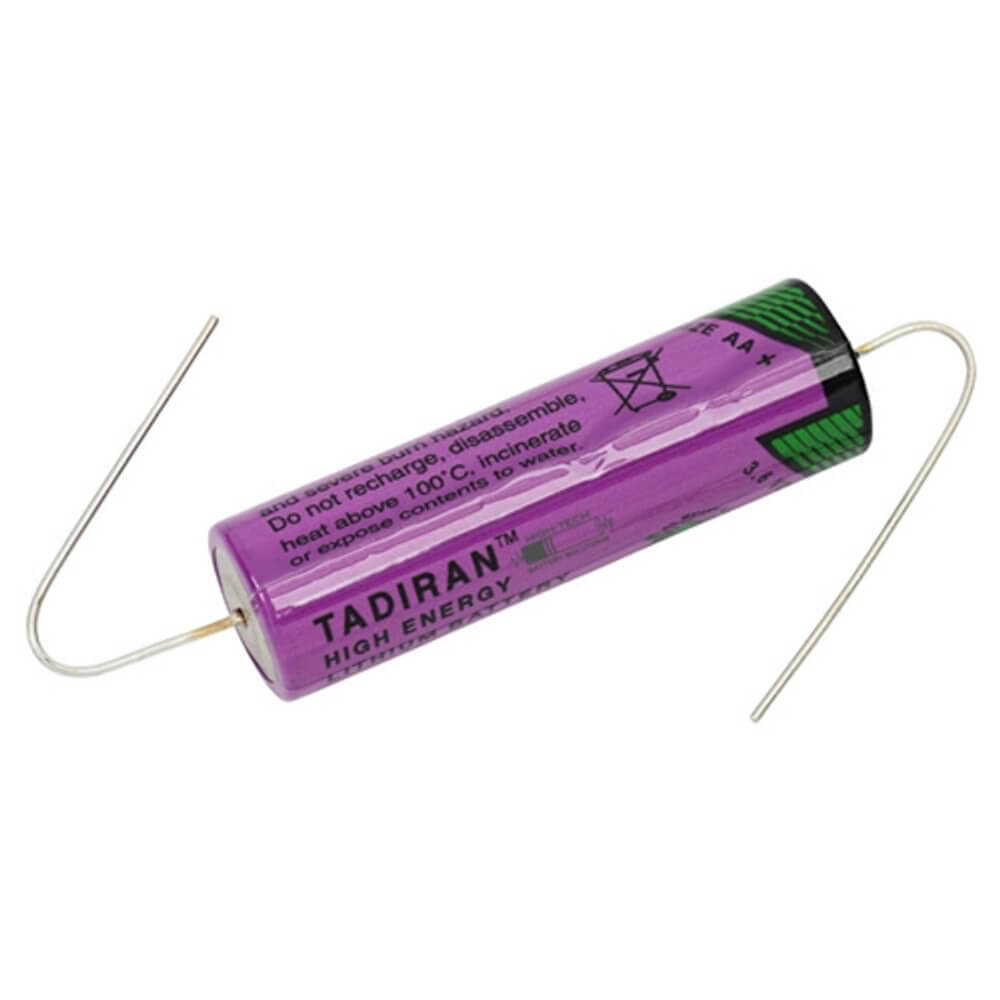 Tadiran TL-5903/P, AA, 3.6V/2400mAh Lithium Battery with axial leads