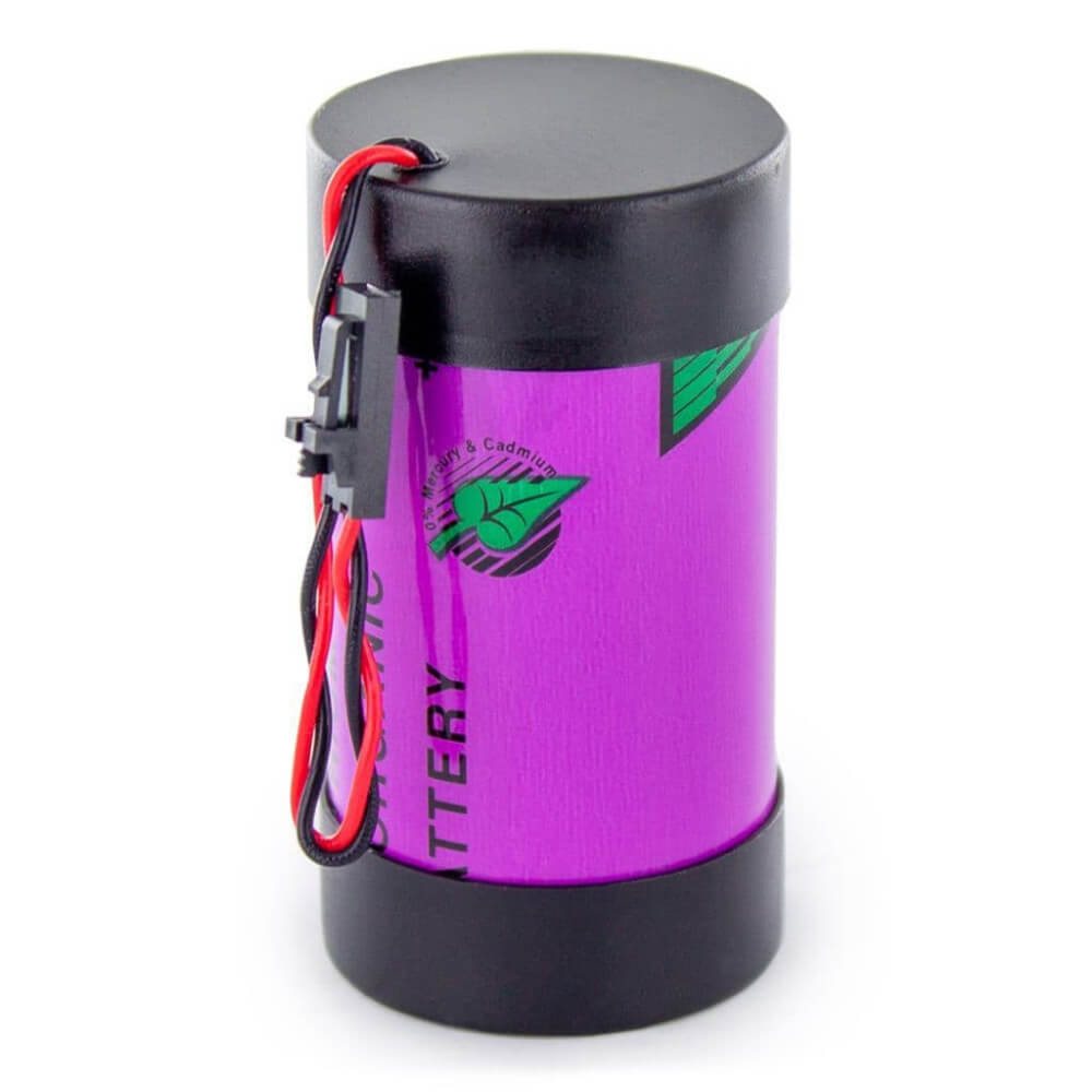 Tadiran TL-5930/F, D Size 19Ah 3.6V lithium battery with connector